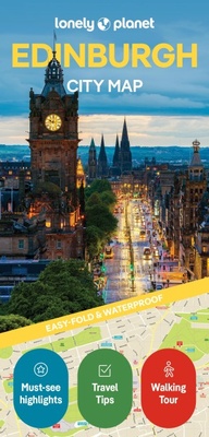 Abbildung von: Lonely Planet Edinburgh City Map - Lonely Planet Global Limited