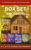 Cover: A Wonderland Books Cozy Mystery Box Set: Books 1-5 - MP Black Media