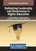 Cover: Optimizing Leadership and Governance in Higher Education - Information Science Publishing