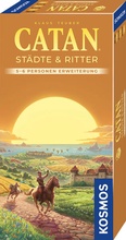 Cover: CATAN - St&auml;dte & Ritter - Erweiterung f&uuml;r 5-6 Personen - Kosmos