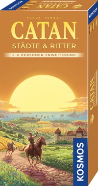 Abbildung von: CATAN - Städte & Ritter - Erweiterung für 5-6 Personen - Kosmos
