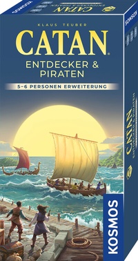 Abbildung von: CATAN - Entdecker & Piraten - Erweiterung für 5-6 Personen - Kosmos