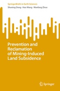 Cover: Prevention and Reclamation of Mining-Induced Land Subsidence - Springer