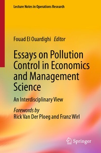 Abbildung von: Essays on Pollution Control in Economics and Management Science - Springer