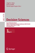 Cover: Decision Sciences - Springer