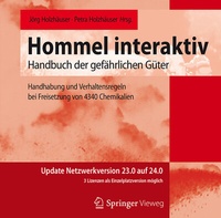 Abbildung von: Hommel interaktiv - Update Netzwerkversion 23.0 auf 24.0 - Springer Vieweg