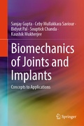 Cover: Biomechanics of Joints and Implants - Springer