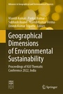 Cover: Geographical Dimensions of Environmental Sustainability - Springer