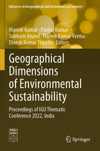 Enlarge image Cover: Geographical Dimensions of Environmental Sustainability - Springer