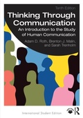 Cover: Thinking Through Communication - Routledge