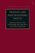Cover: Private Law and Building Safety - Hart Publishing