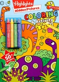 Cover: Highlights Hidden Pictures Coloring with Crayons - Silver Dolphin Books