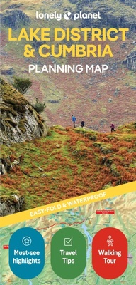 Abbildung von: Lonely Planet Lake District & Cumbria Planning Map - Lonely Planet Global Limited
