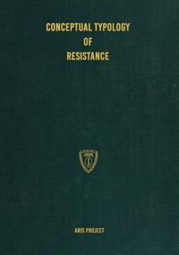Enlarge image Cover: Conceptual Typology of Resistance - Conflict Research Group