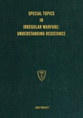 Cover: Special Topics in Irregular Warfare - Conflict Research Group