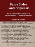 Cover: Greek and Latin Transcript of Bezae Codex [Beza Codex, Codex Bezae, Codex Beza] - Independently Published