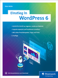 Cover: Einstieg in WordPress 6 - Rheinwerk