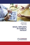 Cover: Basal Implants in Diabetic Patient - LAP Lambert Academic Publishing