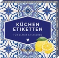 Cover: K&uuml;chenetiketten - Portugiesische Fliesen - H&ouml;lker Verlag