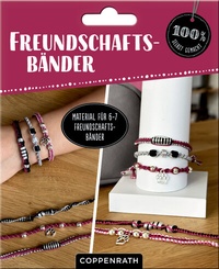Abbildung von: Freundschaftsbänder knüpfen (Roségold/Beige) - Coppenrath