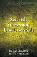 Cover: Scottish Succession Law Essentials - Edinburgh University Press
