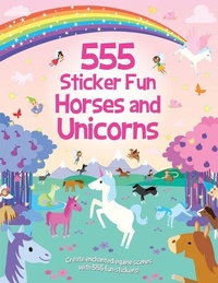 Enlarge image Cover: 555 Sticker Fun - Horses and Unicorns - Two Windmills