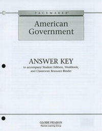 Enlarge image Cover: Pacemaker American Government Answer Key - Fearon