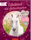 Cover: Malblock mit Glitzersteinchen - Coppenrath