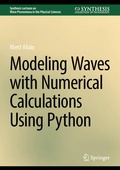 Cover: Modeling Waves with Numerical Calculations Using Python - Springer