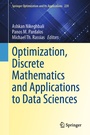 Cover: Optimization, Discrete Mathematics and Applications to Data Sciences - Springer