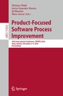 Cover: Product-Focused Software Process Improvement - Springer