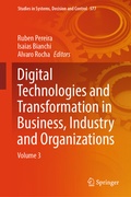 Cover: Digital Technologies and Transformation in Business, Industry and Organizations - Springer