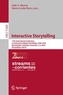 Cover: Interactive Storytelling - Springer