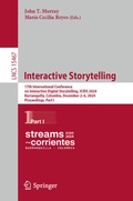 Cover: Interactive Storytelling - Springer