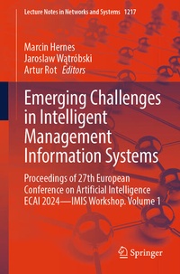 Enlarge image Cover: Emerging Challenges in Intelligent Management Information Systems - Springer