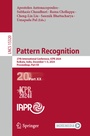 Cover: Pattern Recognition - Springer