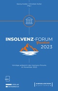 Cover: Insolvenz-Forum 2023 - NWV im Verlag &Ouml;sterreich GmbH