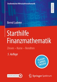 Abbildung von: Starthilfe Finanzmathematik - Springer Spektrum