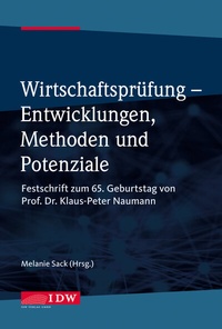 Abbildung von: Wirtschaftsprüfung - Entwicklungen, Methoden und Potenziale - IDW