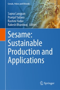 Enlarge image Cover: Sesame: Sustainable Production and Applications - Springer Nature Switzerland AG