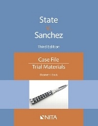 Enlarge image Cover: Case File State v. Sanchez - Aspen Publishing