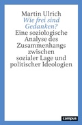 Cover: Wie frei sind Gedanken? - Campus Verlag Digital