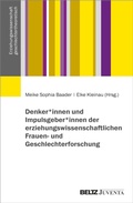 Cover: Denker*innen und Impulsgeber*innen der erziehungswissenschaftlichen Frauen- und Geschlechterforschung - Beltz eBook