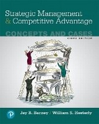 Enlarge image Cover: Strategic Management and Competitive Advantage - Pearson