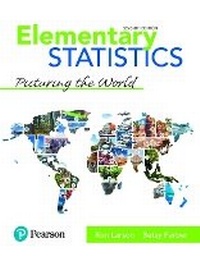 Enlarge image Cover: Elementary Statistics - Pearson