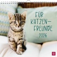 Abbildung von: Wandkalender 2026: Für Katzenfreunde - Groh