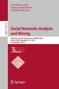 Abbildung von: Social Networks Analysis and Mining - Springer