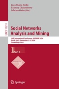 Cover: Social Networks Analysis and Mining - Springer