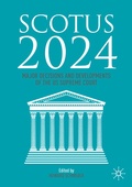 Cover: SCOTUS 2024 - Palgrave Macmillan