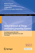 Cover: Global Internet of Things and Edge Computing Summit - Springer